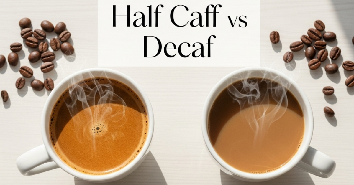 Half Caff vs Decaf Coffee: What's the Difference?
