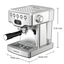 Geek Chef Espresso Machine With Milk Frother For Latte, Cappuccino, Macchiato