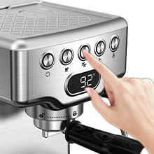 Geek Chef Espresso Machine With Milk Frother For Latte, Cappuccino, Macchiato