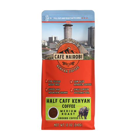 Café Nairobi Half Caff Kenyan Coffee
