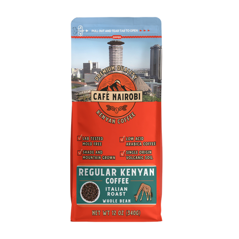 Café Nairobi Italian Roast Kenyan Coffee
